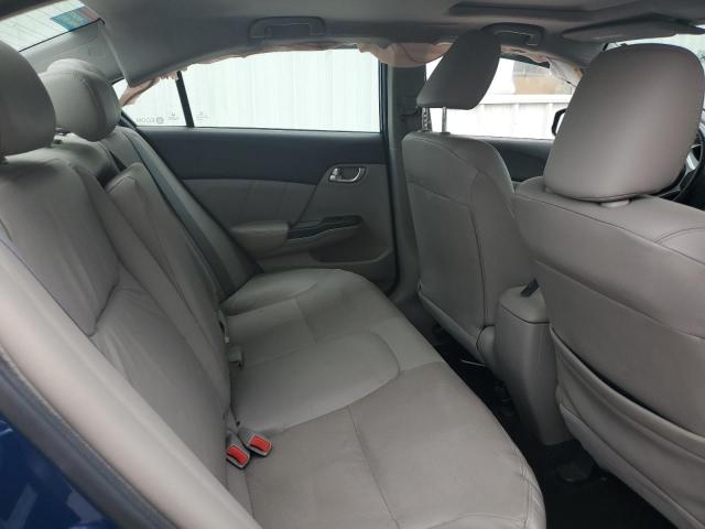 2HGFB2F91CH505231 - 2012 HONDA CIVIC EXL BLUE photo 10
