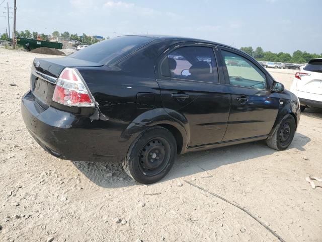 KL1TD56628B145056 - 2008 CHEVROLET AVEO BASE BLACK photo 3