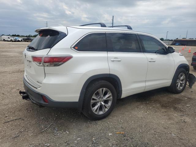 5TDJKRFH0FS090448 - 2015 TOYOTA HIGHLANDER XLE WHITE photo 3