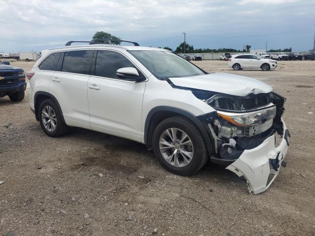 5TDJKRFH0FS090448 - 2015 TOYOTA HIGHLANDER XLE WHITE photo 4