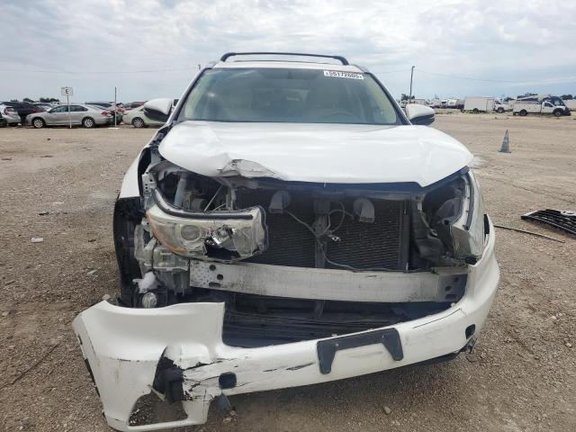 5TDJKRFH0FS090448 - 2015 TOYOTA HIGHLANDER XLE WHITE photo 5