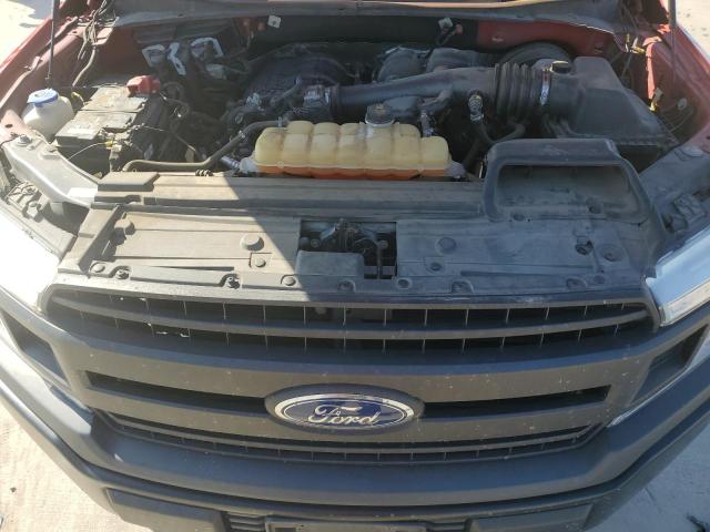 1FTMF1CB0JKF73683 - 2018 FORD F150 RED photo 11