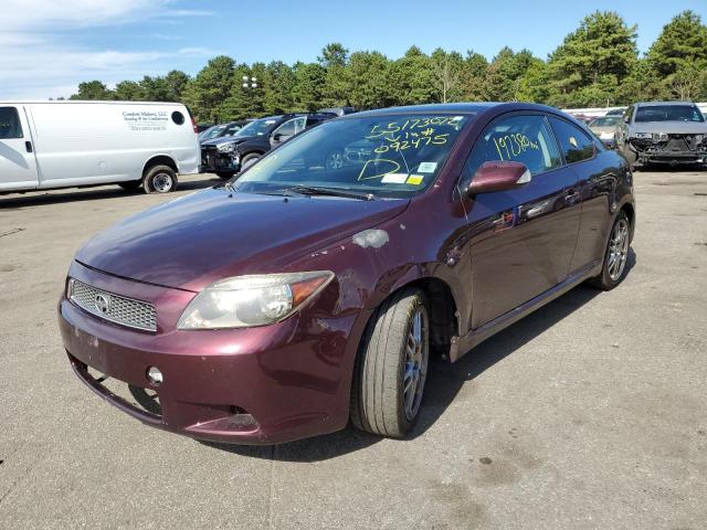 JTKDE177360092475 - 2006 TOYOTA SCION TC იასამნისფერი ფოტო 2