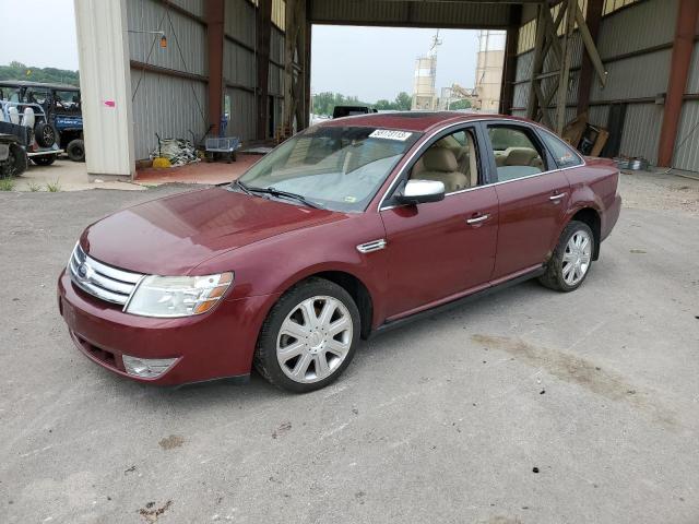 1FAHP25W58G132073 - 2008 FORD TAURUS LIMITED MAROON photo 1