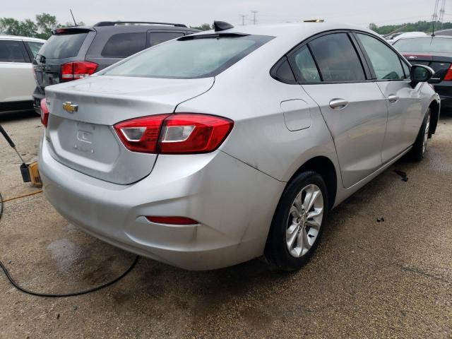 1G1BC5SM0K7151615 - 2019 CHEVROLET CRUZE LS SILVER photo 3