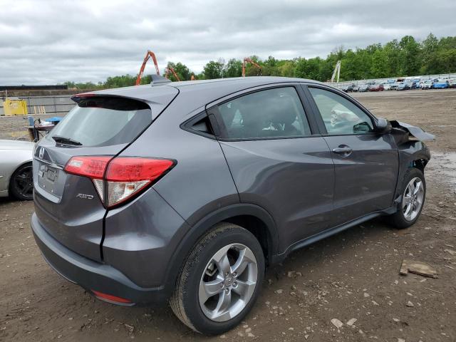 3CZRU6H35MM729296 - 2021 HONDA HR-V LX GRAY photo 3