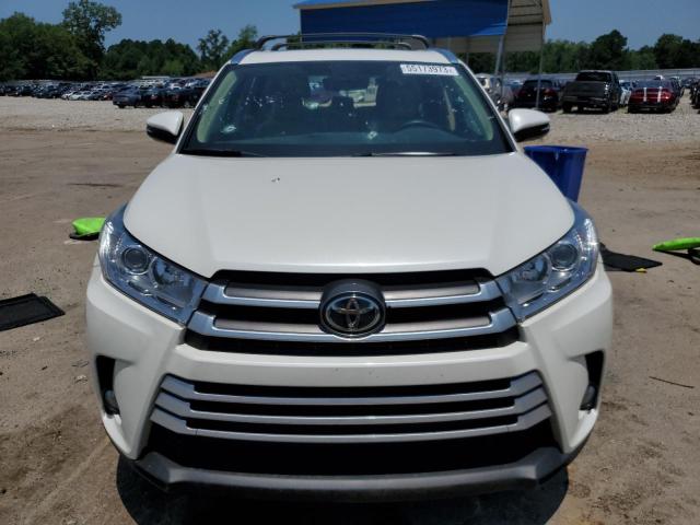 5TDKZRFH6HS519319 - 2017 TOYOTA HIGHLANDER SE WHITE photo 5