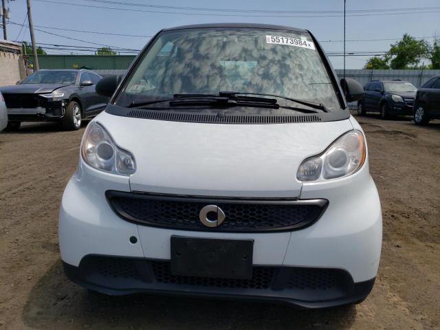 WMEEJ3BA1EK785362 - 2014 SMART FORTWO PURE WHITE photo 5