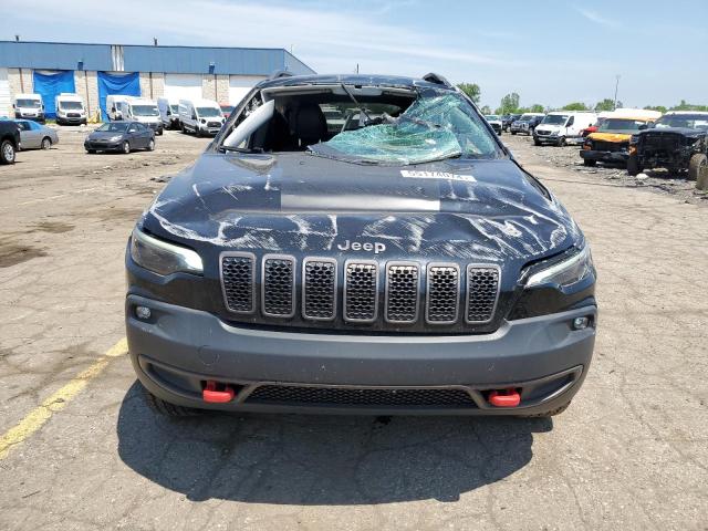 1C4PJMBN2KD189693 - 2019 JEEP CHEROKEE TRAILHAWK შავი ფოტო 5