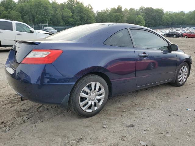 2HGFG1B6XAH520458 - 2010 HONDA CIVIC LX BLUE photo 3