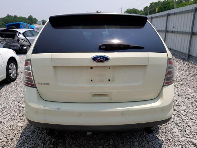 2FMDK36C48BA14312 - 2008 FORD EDGE SE CREAM photo 6