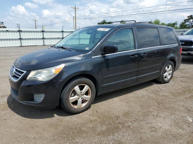 2V4RW5DG0BR698571 - 2011 VOLKSWAGEN ROUTAN SEL BLACK photo 1