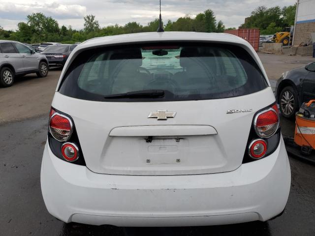 1G1JA6SH6E4132390 - 2014 CHEVROLET SONIC LS WHITE photo 6