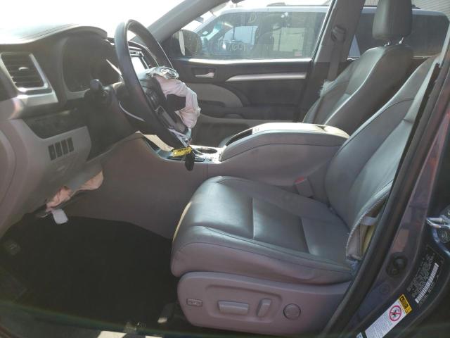 5TDKKRFHXES014058 - 2014 TOYOTA HIGHLANDER XLE Mavi foto 7