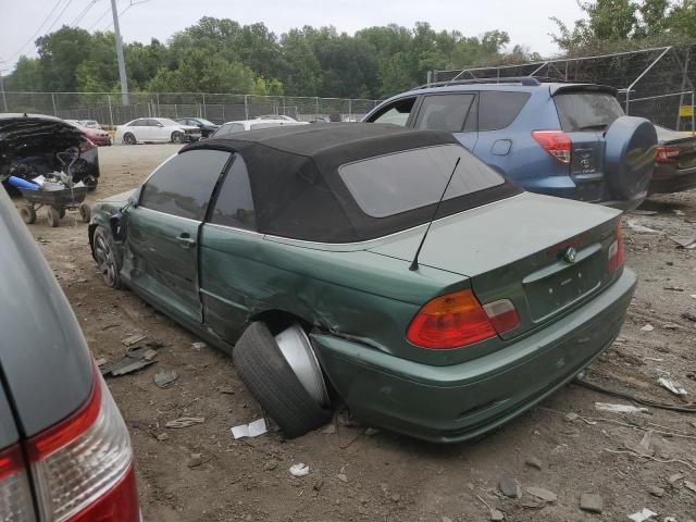 WBABR3344YEA82702 - 2000 BMW 323 CI GREEN photo 2