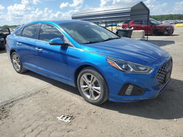 5NPE34AF4JH718646 - 2018 HYUNDAI SONATA SPORT BLUE photo 4