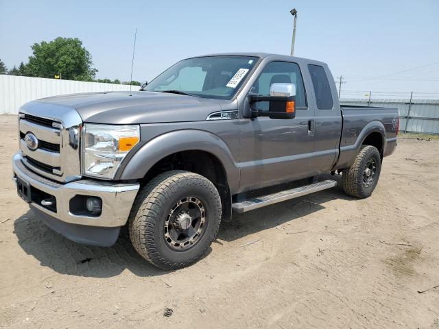 1FT7X2B66BEA78179 - 2011 FORD F250 SUPER DUTY GRAY photo 1