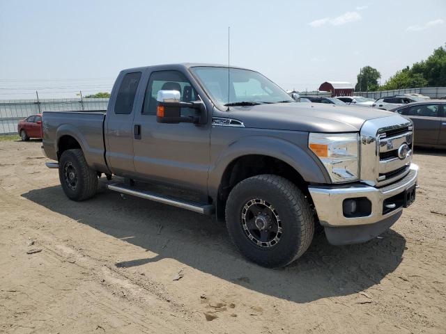 1FT7X2B66BEA78179 - 2011 FORD F250 SUPER DUTY GRAY photo 4