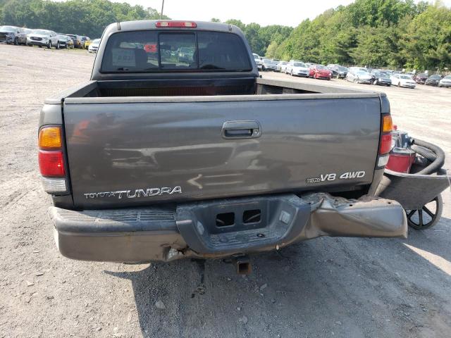 5TBBT48163S435622 - 2003 TOYOTA TUNDRA ACCESS CAB LIMITED GRAY photo 6