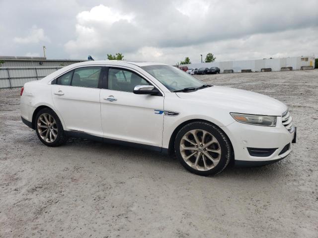 1FAHP2F85DG187973 - 2013 FORD TAURUS LIMITED WHITE photo 4