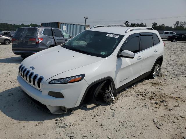 1C4PJLLB0JD538279 - 2018 JEEP CHEROKEE LATITUDE PLUS WHITE photo 1