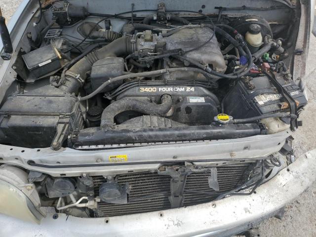 5TEGN92N54Z359637 - 2004 TOYOTA TACOMA DOUBLE CAB PRERUNNER SILVER photo 11