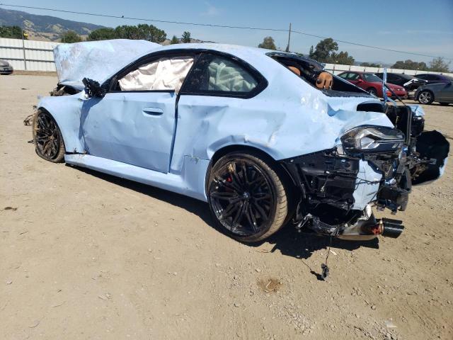 3MF13DM02R8E20310 - 2024 BMW M2 BLUE photo 2