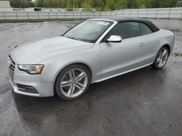 WAUCGAFH0EN010952 - 2014 AUDI S5 PREMIUM PLUS ვერცხლისფერი ფოტო 1