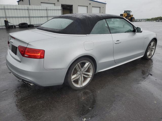 WAUCGAFH0EN010952 - 2014 AUDI S5 PREMIUM PLUS ვერცხლისფერი ფოტო 3