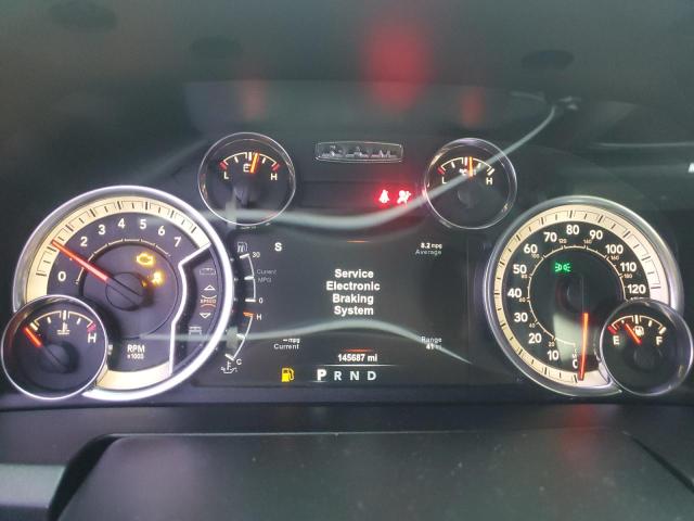 1C6RR6LT1KS529154 - 2019 RAM 1500 CLASS SLT Чорний фото 9