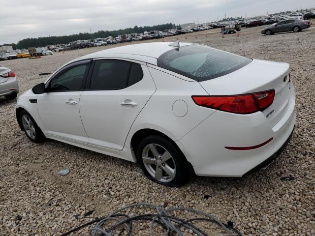 5XXGM4A79EG330456 - 2014 KIA OPTIMA LX WHITE photo 2