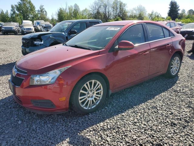 1G1PJ5SC7C7318959 - 2012 CHEVROLET CRUZE ECO RED photo 1