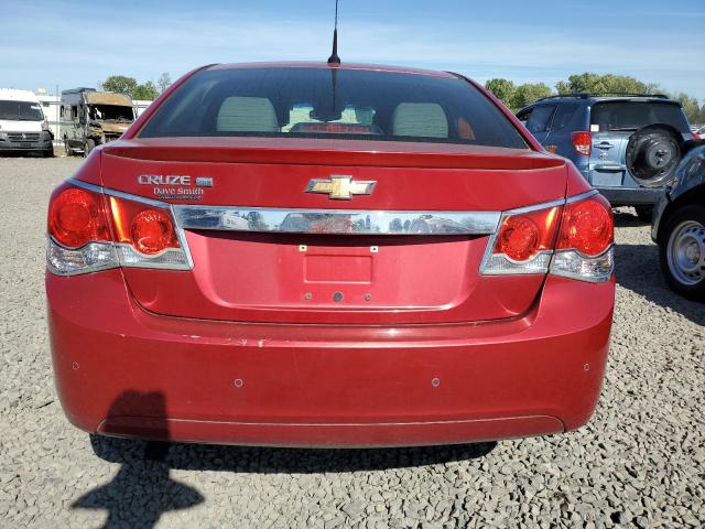 1G1PJ5SC7C7318959 - 2012 CHEVROLET CRUZE ECO RED photo 6