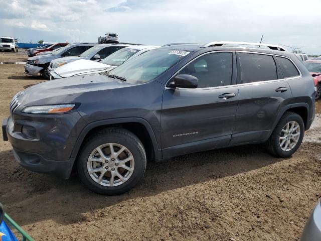 1C4PJMCS0GW263063 - 2016 JEEP CHEROKEE LATITUDE BLACK photo 1