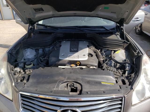 JNKAJ09F18M353181 - 2008 INFINITI EX35 BASE Մոխրագույն լուսանկար 12