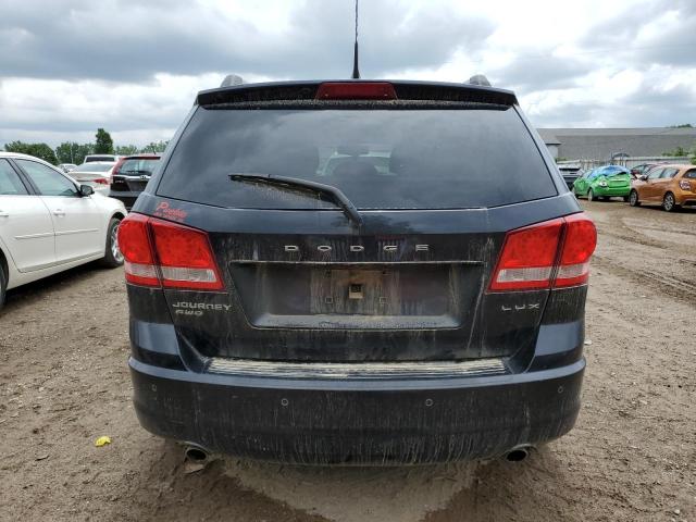 3D4PH9FG3BT510531 - 2011 DODGE JOURNEY LUX BLACK photo 6