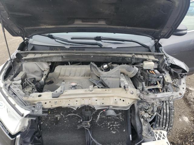 5TDJKRFH8GS273968 - 2016 TOYOTA HIGHLANDER XLE GRAY photo 12