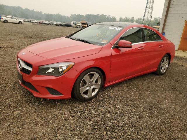 WDDSJ4GB0FN244740 - 2015 MERCEDES-BENZ CLA 250 4MATIC RED photo 1