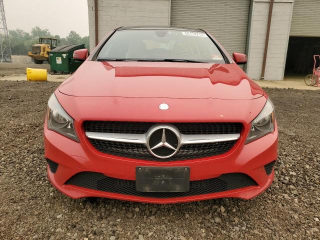 WDDSJ4GB0FN244740 - 2015 MERCEDES-BENZ CLA 250 4MATIC RED photo 5