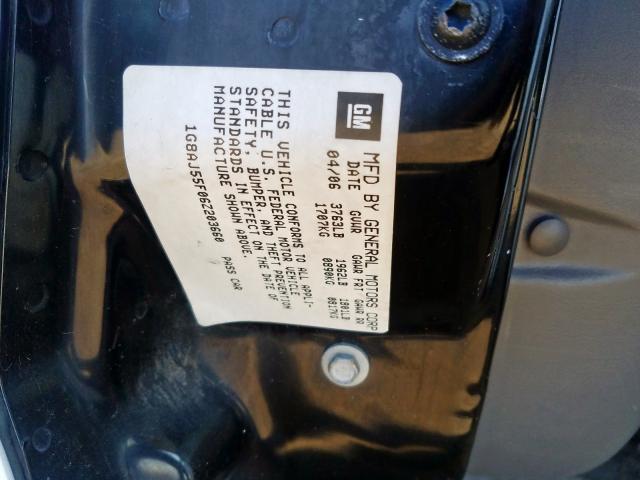 1G8AJ55F06Z203660 - 2006 SATURN ION LEVEL 2  照片 10