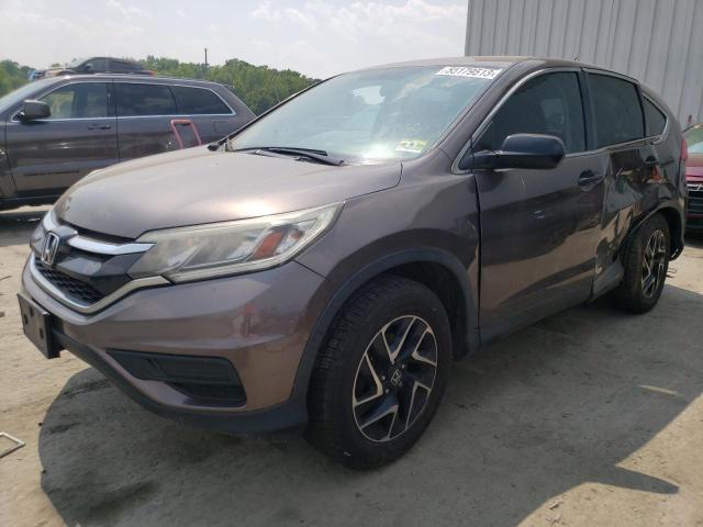 2HKRM4H48GH630470 - 2016 HONDA CR-V SE GRAY photo 1