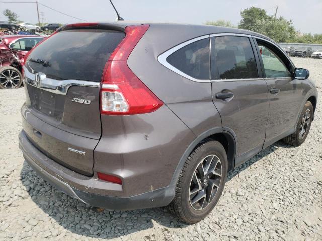 2HKRM4H48GH630470 - 2016 HONDA CR-V SE GRAY photo 3