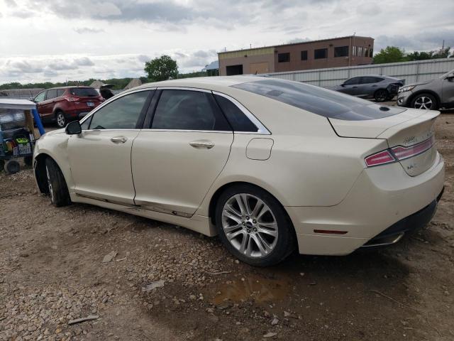 3LN6L2GKXGR633406 - 2016 LINCOLN MKZ BEIGE photo 2