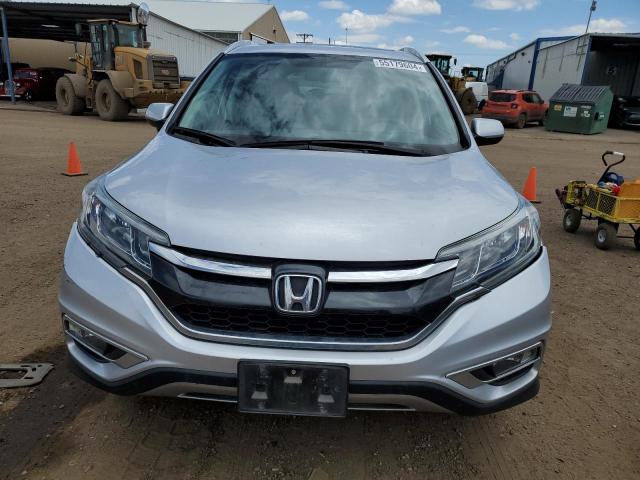 2HKRM4H75GH609232 - 2016 HONDA CR-V EXL SILVER photo 5