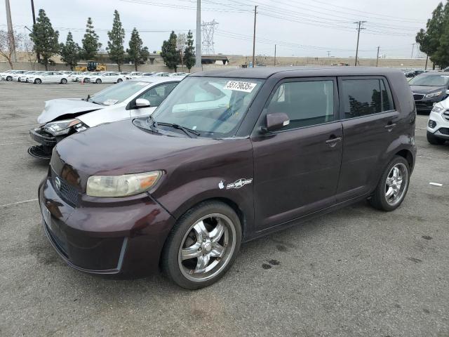 JTLKE50E081010668 - 2008 TOYOTA SCION XB MAROON photo 1