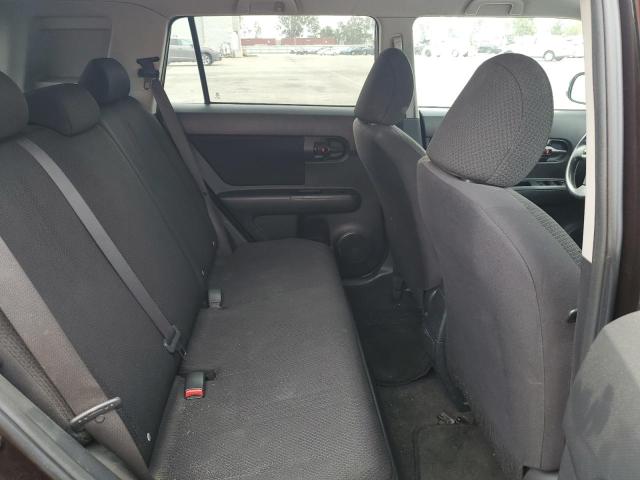 JTLKE50E081010668 - 2008 TOYOTA SCION XB MAROON photo 10