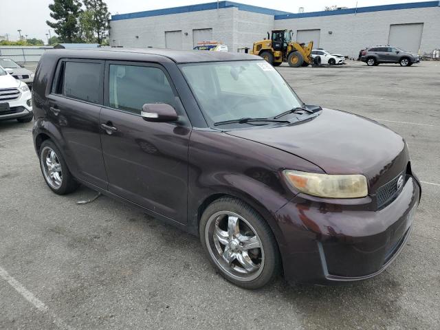 JTLKE50E081010668 - 2008 TOYOTA SCION XB MAROON photo 4