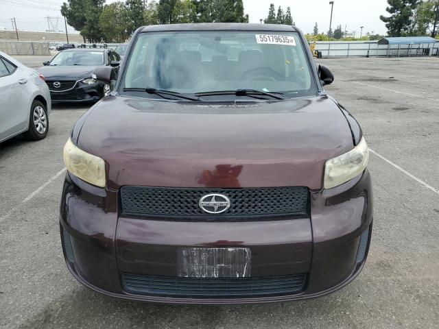 JTLKE50E081010668 - 2008 TOYOTA SCION XB MAROON photo 5