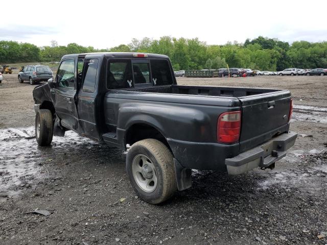 1FTZR15U11PA03965 - 2001 FORD RANGER SUPER CAB BLACK photo 2