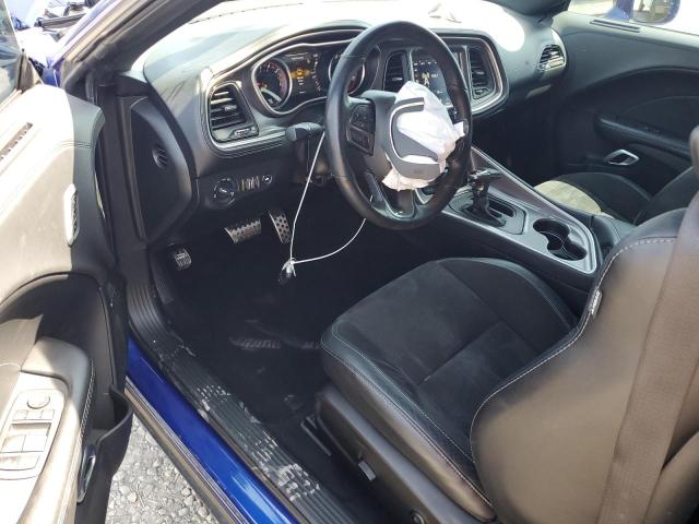 2C3CDZFJ8MH670388 - 2021 DODGE CHALLENGER R/T SCAT PACK BLUE photo 8